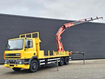 DAF CF 85.330 ATI / 40 t/m CRANE / KRAN / 8.500 km!